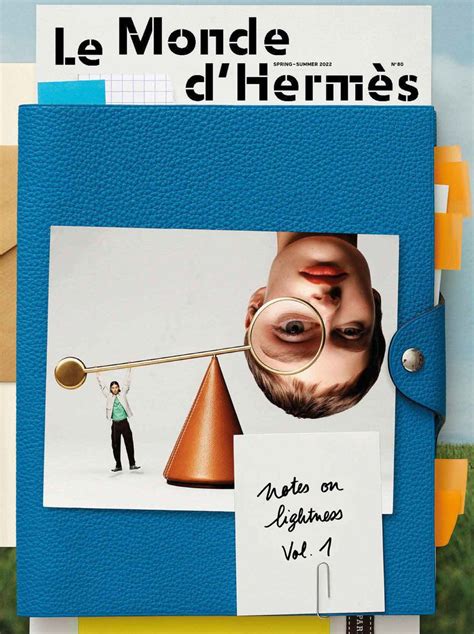 Le Monde d'Hermes 2024 Cover (Hermès) 